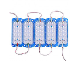 Стрічка Модуль 2835 Blue (12 led 12V) 51362 (2835) / Лампи LED