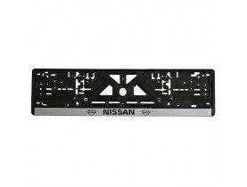 Рамка номера пластик NISSAN (РНШ-14051М) - Рамки номера пластиковые