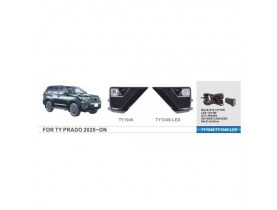 Фари доп.модель Toyota Prado FJ150 2020-/TY-1046L/LED-12V6W/ел.проводка (TY-1046-LED) / Оптика модельна