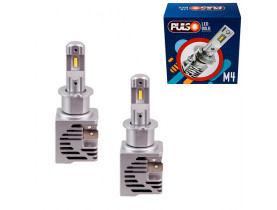 Лампи PULSO M4-H3/LED-chips CREE/9-32v/2x25w/4500Lm/6000K (M4-H3) / Лампи головного світла