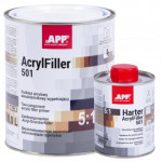 APP Грунт акриловый 2K HS Acrylfiller 5:1 с отв., серый 1l+0.2l (020408 + 020506)