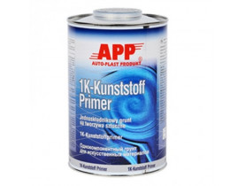 APP Грунт по пластику Kunststoff Primer прозрачно-серебристый 1l (020901) / APP