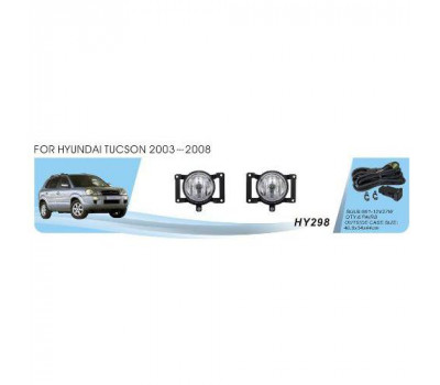 Фари доп.модель Hyundai Tucson/2003-08/HY-298/881-12V27W/ел.проводка (HY-298)
