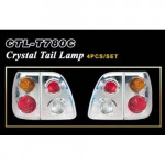 Фари-стоп Toyota L/C 100 98-04 LED/Crystal (4шт.) (DLAA CTL-T780C)