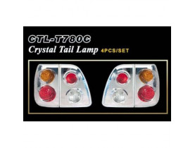 Фары-стоп Toyota L/C 100 98-04 LED/Crystal (4шт.) (DLAA CTL-T780C) - Toyota