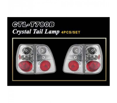 Фары-стоп Toyota L/C 100 98-04 Crystal (4шт.) (DLAA CTL-T780B)