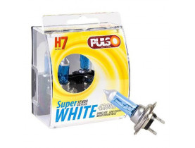 Лампы PULSO/галогенные H7/PX26D 12v55w super white/plastic box (LP-72551) / Лампи головного світла