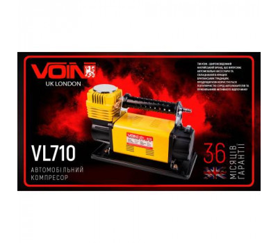Автомобільний компресор "VOIN" VL-710 "OFF ROAD MASTER" 150psi/45A/160л/клеми (VL-710)