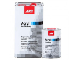 APP Растворитель Acryl Verdunnung нормальный 1.0 l (для акриловых и базовых продуктов) (030100) - APP