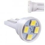 Лампа PULSO/габаритная/LED T10/4SMD-2835/12v/1w/16lm White (LP-121651)