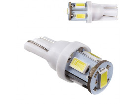 Лампа PULSO/габаритная/LED T10/5SMD-2835/12v/1,1w/50lm White (LP-135051) - Лампы LED