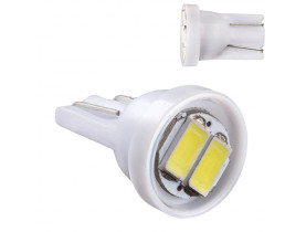Лампа PULSO/габаритна/LED T10/2SMD-5630/12v/1w/80lm White (LP-128046) / Лампи LED