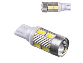 Лампа PULSO/габаритная/LED T10/10SMD-5630/12v/1w/400lm White (LP-134046) / СВІТЛО