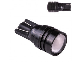Лампа PULSO/габаритная/LED T10/1SMD-5050/12v/0.5w/80lm White with lens (LP-158066) - Лампы LED