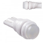 Лампа PULSO/габаритная/LED T10/1SMD-5630/12v/0.5w/70lm White with lens (LP-147046)