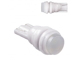 Лампа PULSO/габаритная/LED T10/1SMD-5630/12v/0.5w/70lm White with lens (LP-147046) / СВІТЛО