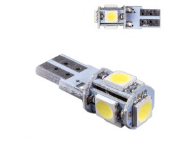 Лампа PULSO/габаритная/LED T10/5SMD-5050/12v/0.5w/60lm White (LP-136166) - СВЕТ