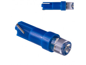 Лампа PULSO/габаритная/LED T5/1SMD-3030/12v/0.5w/3lm Blue (LP-120302) - Лампы LED