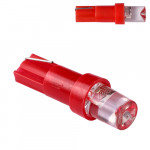 Лампа PULSO/габаритная/LED T5/1SMD-3030/12v/0.5w/3lm Red (LP-120318)