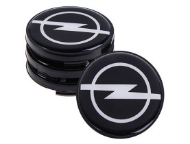 Заглушка колесного диска Opel 60x55 прямая универсальная силиконовая (4шт.) (53133) - Заглушки колесных дисков