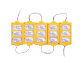 Стрічка Модуль 3LED 7338-2835 Yellow 12V 53129 (COB 7338-2835 Yellow) / Лампи LED