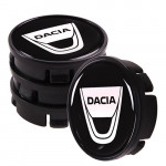 Заглушка колесного диска Dacia 60x55 прямая универсальная силиконовая (4шт.) (53139)