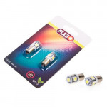 Лампи PULSO/габаритні/LED T8.5/5SMD-5050/12v1.0w White (LP-90155)