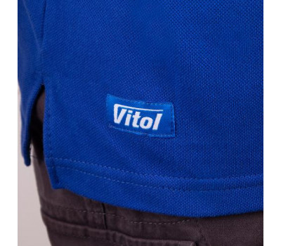 Футболка поло Vitol c лого (Розмір: S) (FP2021-S)