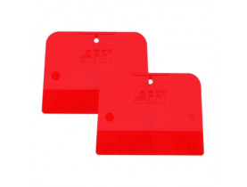 APP Шпатели из полимера красные STSк-т 3шт (5x6x9cm, 7x8x9cm, 12x11x9cm) (250305) / Витратники для малярних робіт