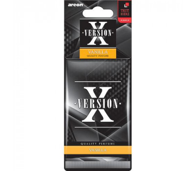 Освіжувач повітря AREON Х-Vervision лист Vanilla (AXV02)