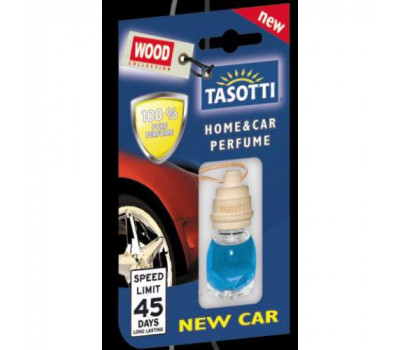 Ароматизатор пробковий на дзеркало Tasotti/серія "Wood" New Car 7ml ((60))