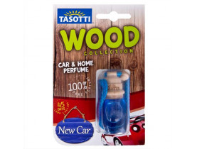 Ароматизатор пробковый на зеркало Tasotti/серия &quot;Wood&quot; New Car 7ml ((60)) - Освежители  TASOTTI