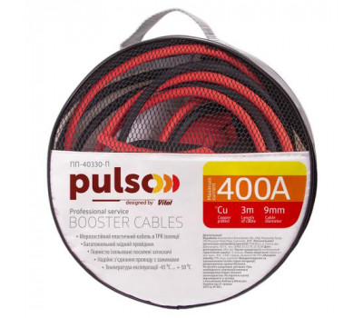 Провода пусковые PULSO  400А (до -45С) 3,0м в чехле (ПП-40330-П)