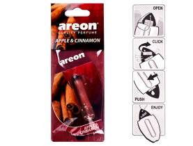 Освежитель воздуха жидкий листик AREON "LIQUID" Apple & Cinnamon 5ml (LR07) / Освіжувачі