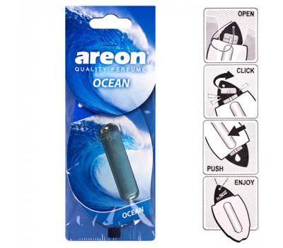 Освіжувач повітря рідкий лист AREON "LIQUID" Ocean 5ml (LR11)