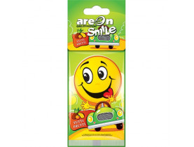 Освежитель воздуха AREON сухой лист Smile Dry Tutti Frutti (ASD14) - Освежители