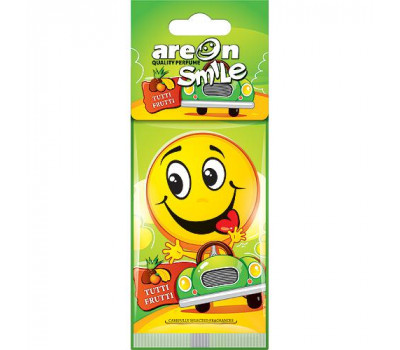 Освежитель воздуха AREON сухой лист Smile Dry Tutti Frutti (ASD14)