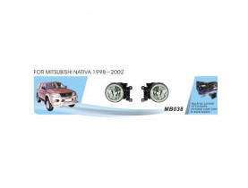 Фары доп.модель Mitsubishi Pajero Sport 1998-2008/MB-038/H3-12V55W/эл.проводка (MB-038) / Оптика модельна