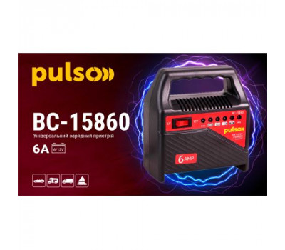 Зарядное устр-во PULSO BC-15860 6&12V/6A/15-80AHR/светодиодн.индик. (BC-15860)