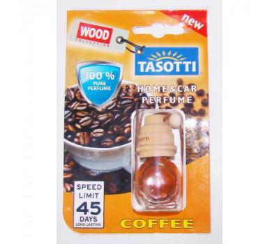 Ароматизатор пробковий на дзеркало Tasotti/серія "Wood" Coffеe 7ml ((60))