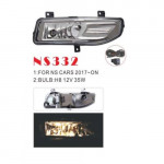Фари додаткової моделі Nissan Cars 2017-/NS-332/H8-12V35W/ел.проводка (NS-332)