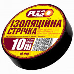 Ізолента PULSO PVC 10м чорна (ІС 10Ч)