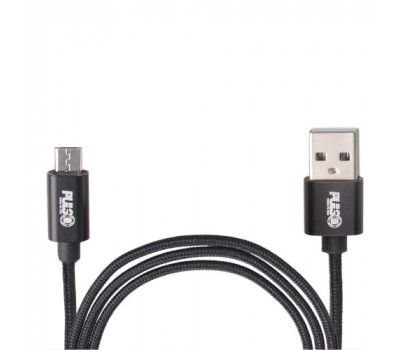 Кабель VOIN CC-1802M BK, USB - Micro USB 3А, 2m, black (швидка зарядка/передача даних) (CC-1802M BK)