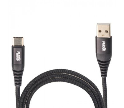Кабель VOIN CC-4202C BK USB - Type C 3А, 2m, black (быстрая зарядка/передача данных) (CC-4202C BK)