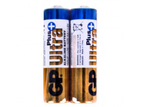 Батарейка GP ULTRA PLUS ALKALINE 1.5V 15AUPHM-2S2 лужна, LR6, АА (4891199103650) / Елементи живлення