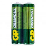 Батарейка GP GREENCELL 1.5V солевая 15G-S2, R6, АА (4891199006425)