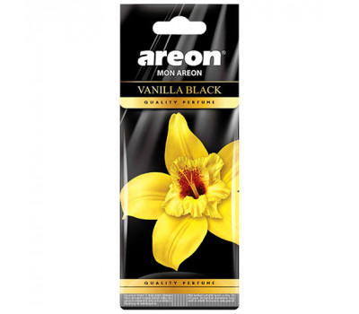 Освежитель воздуха AREON сухой лист "Mon" Vanilla-Black (МА31)
