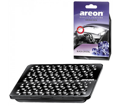 Освіжувач повітря AREON BOX під сидіння Black Crystal (ABC01)