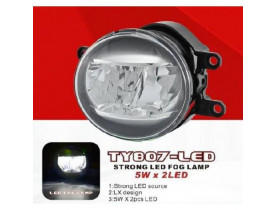 Фары доп.модель Toyota Cars/TY-807L/LED-12V6W/эл.проводка (TY-807-LED) - Toyota