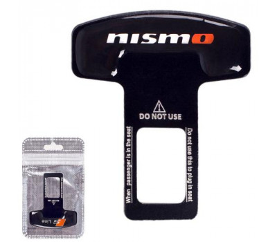 Заглушка ремня безопасности алюминиевая Nismo  (1шт) ((200))